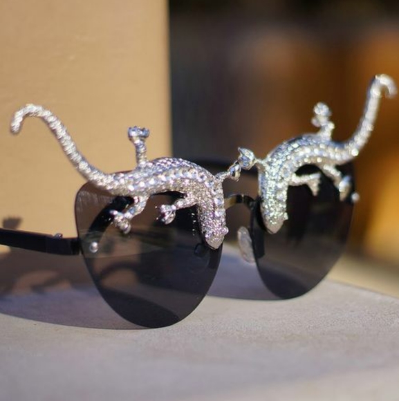 ISO ASOS Lizard sunglasses - Picture 2 of 2